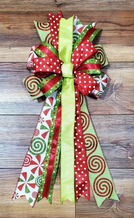 Bead Grass Wreath with Optional Bow #12